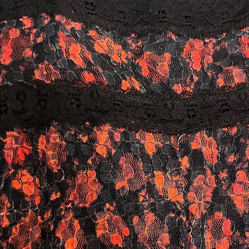Urban Outfitters  Y2K Lace Dress - Black and Red - Picture 5 of 5
